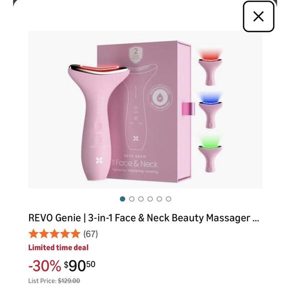Revo Other - Revo Genie 3 in 1 face and neck massager NIB